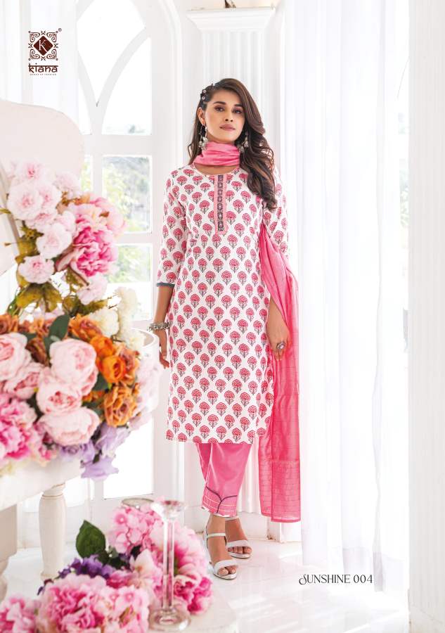 Kiana Sunshine New Designer Ethnic Wear Cotton Ready Made Collection